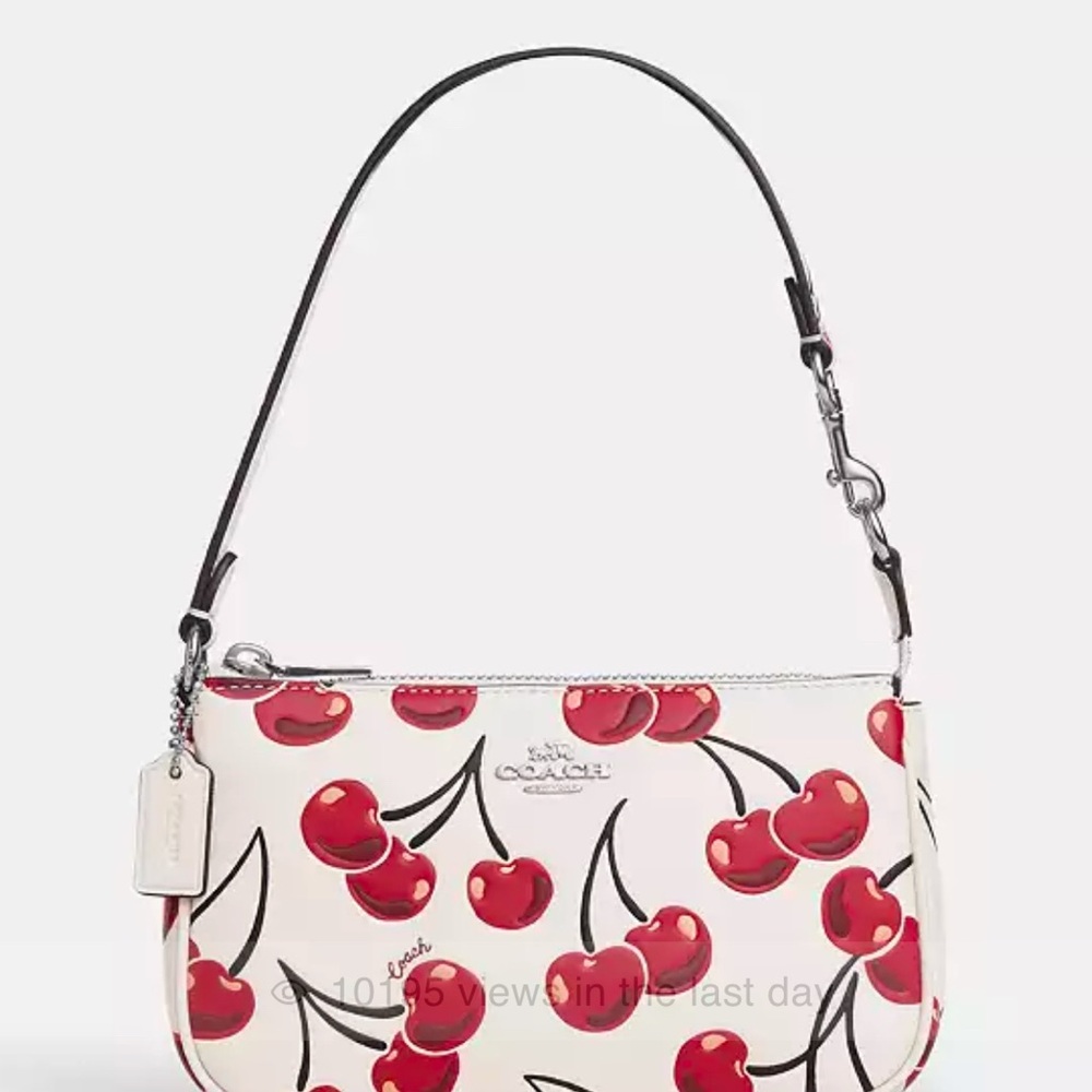 COACH Nolita 19 With Cherry Print